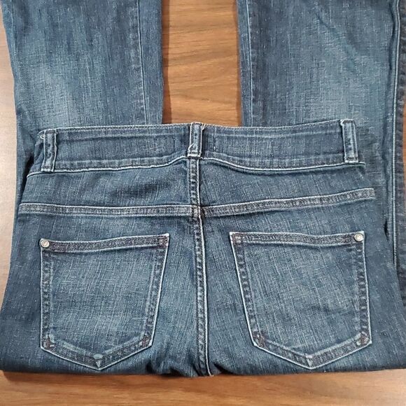 Pilcro and the Letterpress Superscript Wide-Leg High Waist Trouser Jeans Size 27 - Picture 8 of 13